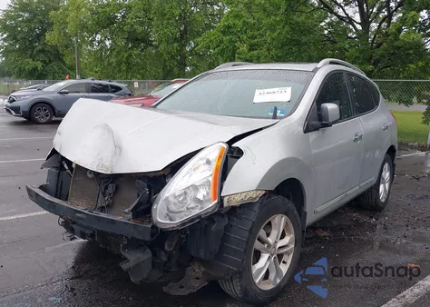2012 Nissan Rogue Sv z USA, uszkodzony, nr VIN JN8AS5MV1CW706157